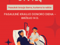 Red Cream Illustrated World Blood Donor Poster - 1